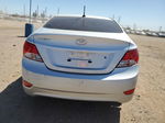 2013 Hyundai Accent Gls Silver vin: KMHCT4AE1DU401038