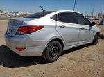 2013 Hyundai Accent Gls Silver vin: KMHCT4AE1DU401038