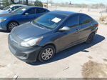 2013 Hyundai Accent Gls Gray vin: KMHCT4AE1DU403727