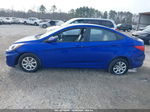 2013 Hyundai Accent Gls Blue vin: KMHCT4AE1DU410421