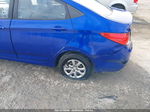 2013 Hyundai Accent Gls Blue vin: KMHCT4AE1DU410421