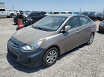 2013 Hyundai Accent Gls Gray vin: KMHCT4AE1DU537511