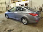 2013 Hyundai Accent Gls Gray vin: KMHCT4AE1DU553188