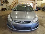 2013 Hyundai Accent Gls Gray vin: KMHCT4AE1DU553188