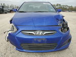 2014 Hyundai Accent Gls Blue vin: KMHCT4AE1EU586998