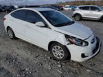 2014 Hyundai Accent Gls White vin: KMHCT4AE1EU608501