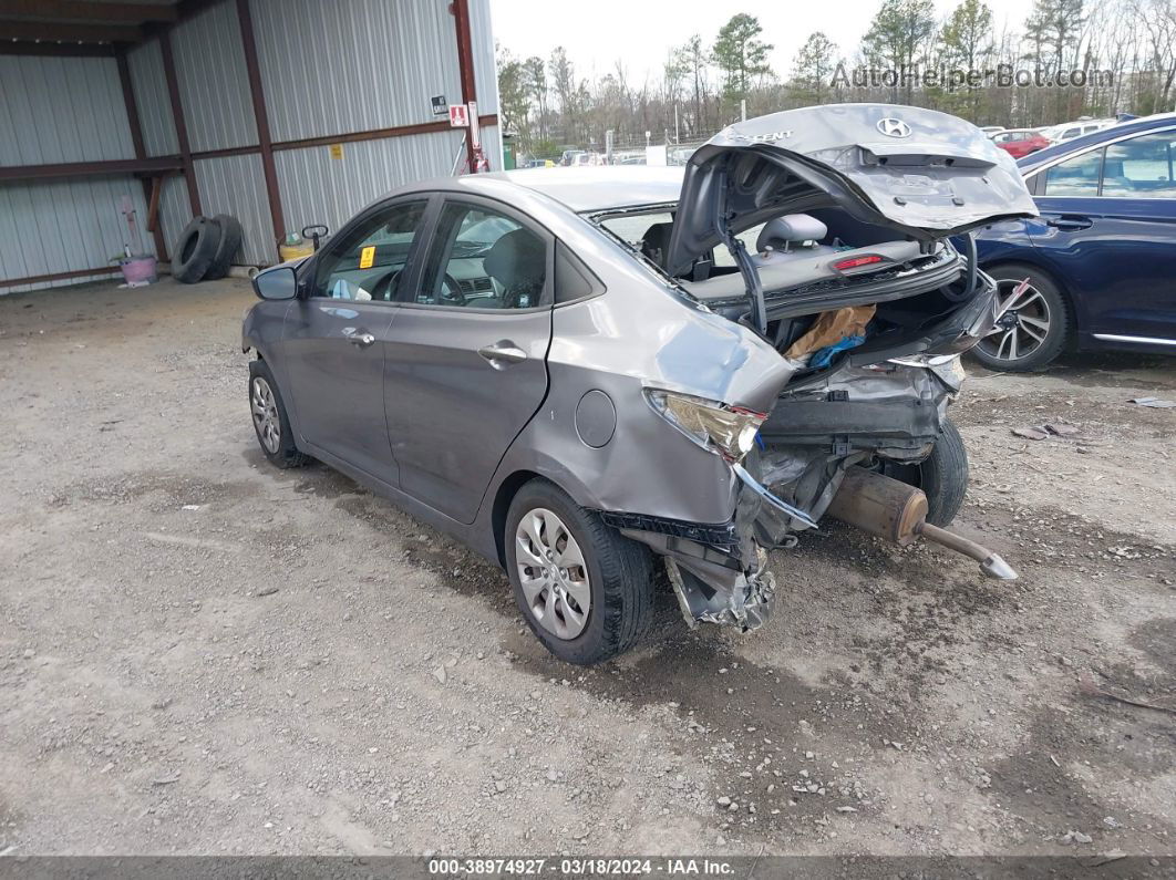 2014 Hyundai Accent Gls Gray vin: KMHCT4AE1EU650697