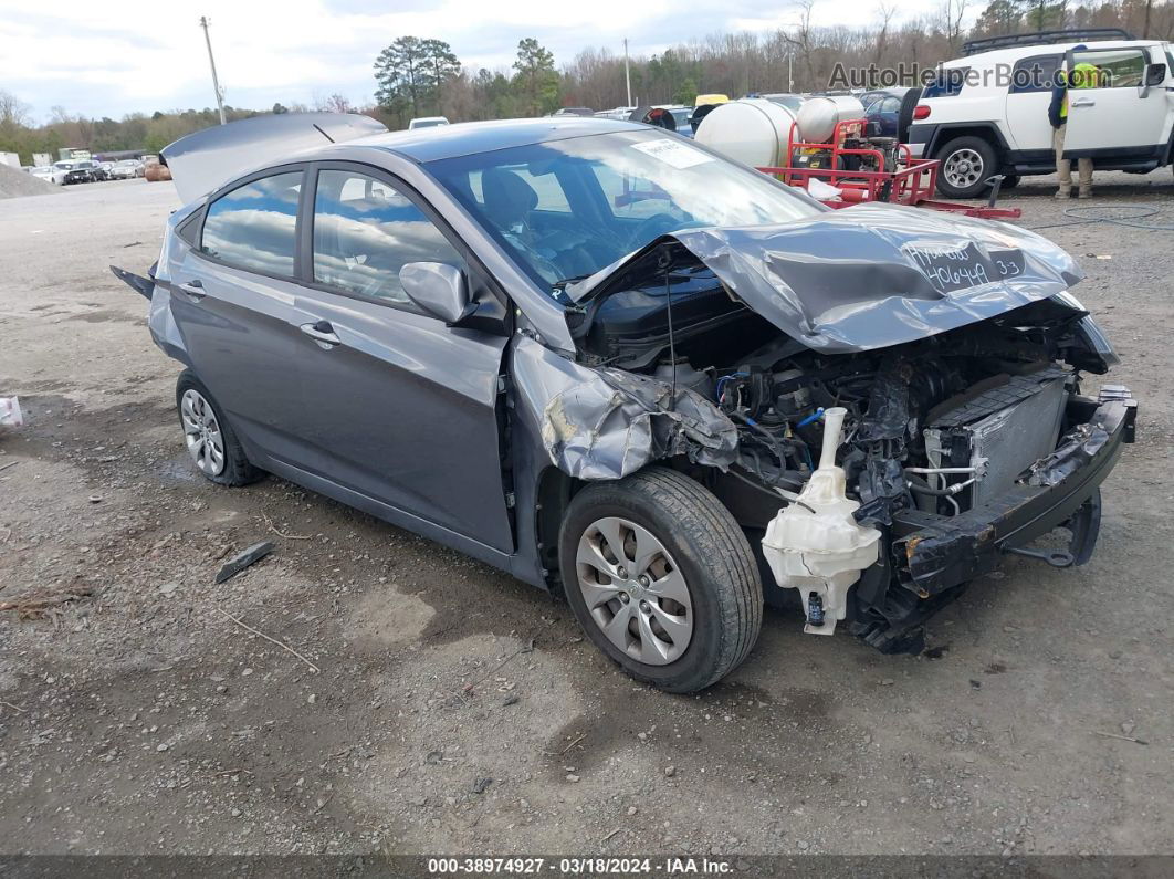 2014 Hyundai Accent Gls Gray vin: KMHCT4AE1EU650697