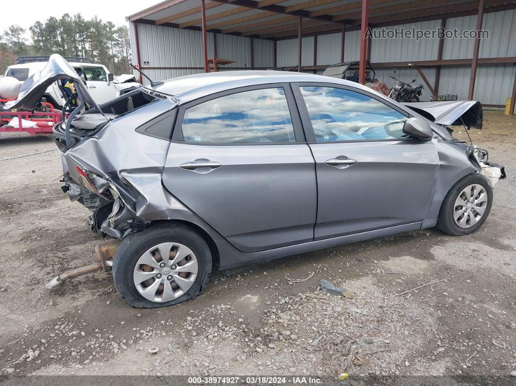 2014 Hyundai Accent Gls Серый vin: KMHCT4AE1EU650697