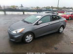 2015 Hyundai Accent Gls Gray vin: KMHCT4AE1FU819439