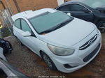 2015 Hyundai Accent Gls White vin: KMHCT4AE1FU847919