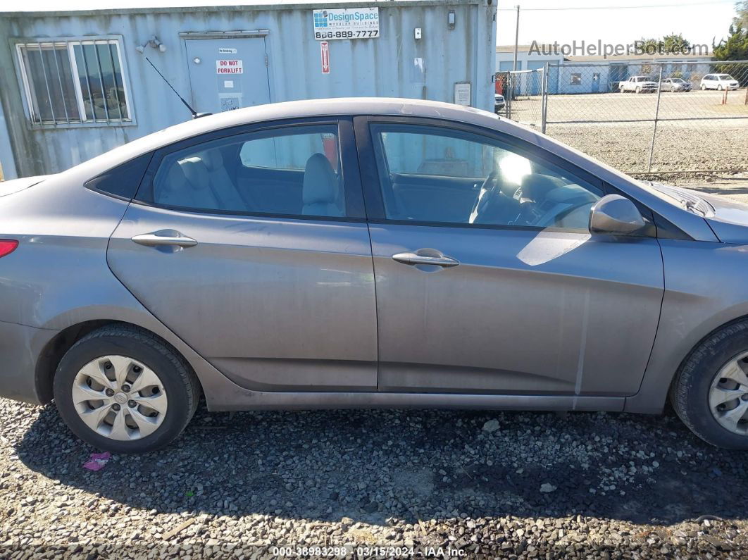 2015 Hyundai Accent Gls Gray vin: KMHCT4AE1FU864087