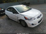 2015 Hyundai Accent Gls White vin: KMHCT4AE1FU876739