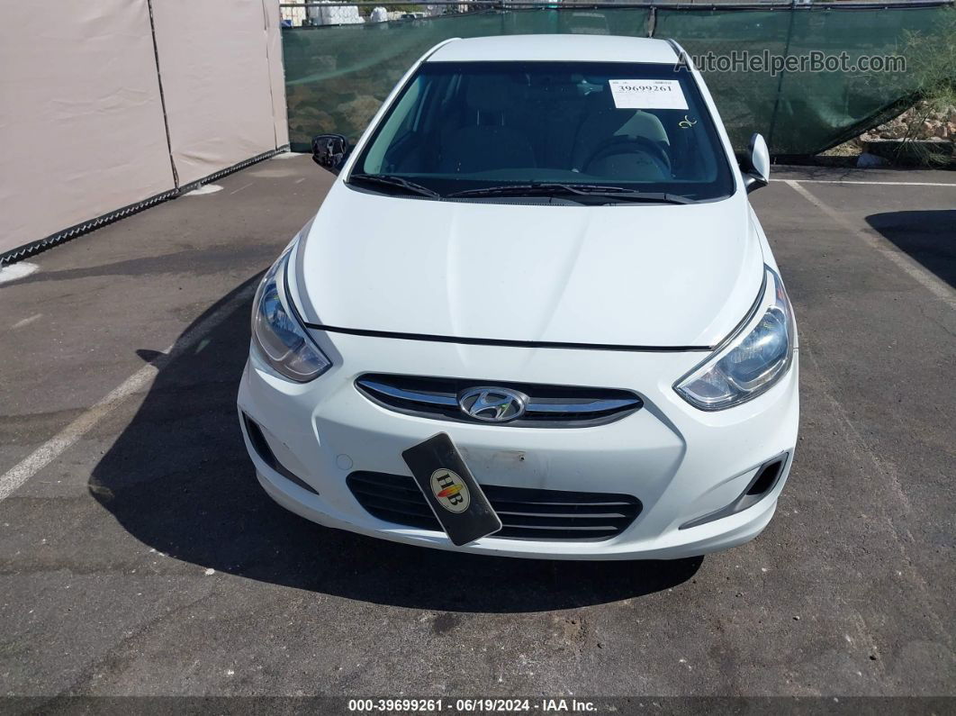 2015 Hyundai Accent Gls Белый vin: KMHCT4AE1FU917340