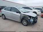 2015 Hyundai Accent Gls Silver vin: KMHCT4AE1FU920464