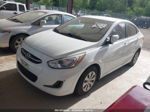 2015 Hyundai Accent Gls White vin: KMHCT4AE1FU922067