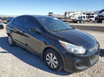 2015 Hyundai Accent Gls Black vin: KMHCT4AE1FU922957