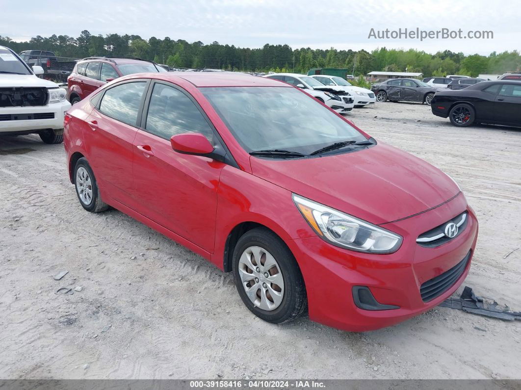 2015 Hyundai Accent Gls Red vin: KMHCT4AE1FU929391