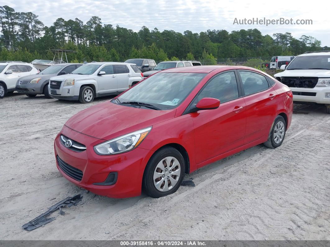 2015 Hyundai Accent Gls Red vin: KMHCT4AE1FU929391