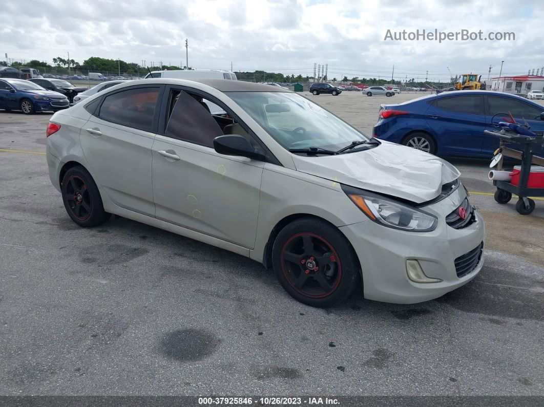 2015 Hyundai Accent Gls Gold vin: KMHCT4AE1FU937474