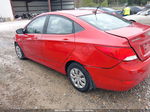 2016 Hyundai Accent Se Red vin: KMHCT4AE1GU006376