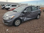 2016 Hyundai Accent Se Серебряный vin: KMHCT4AE1GU017684