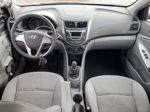 2016 Hyundai Accent Se Серебряный vin: KMHCT4AE1GU017684