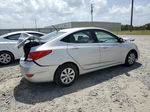 2016 Hyundai Accent Se Silver vin: KMHCT4AE1GU018608