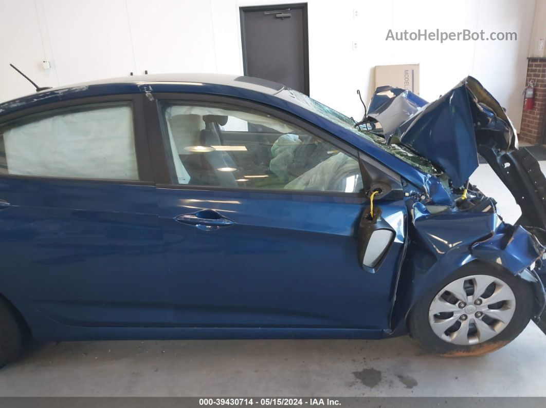 2016 Hyundai Accent Se Blue vin: KMHCT4AE1GU031133