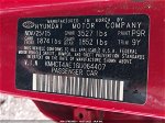 2016 Hyundai Accent Se Красный vin: KMHCT4AE1GU064407