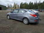 2016 Hyundai Accent Se Silver vin: KMHCT4AE1GU067856