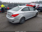 2016 Hyundai Accent Se Серебряный vin: KMHCT4AE1GU112679