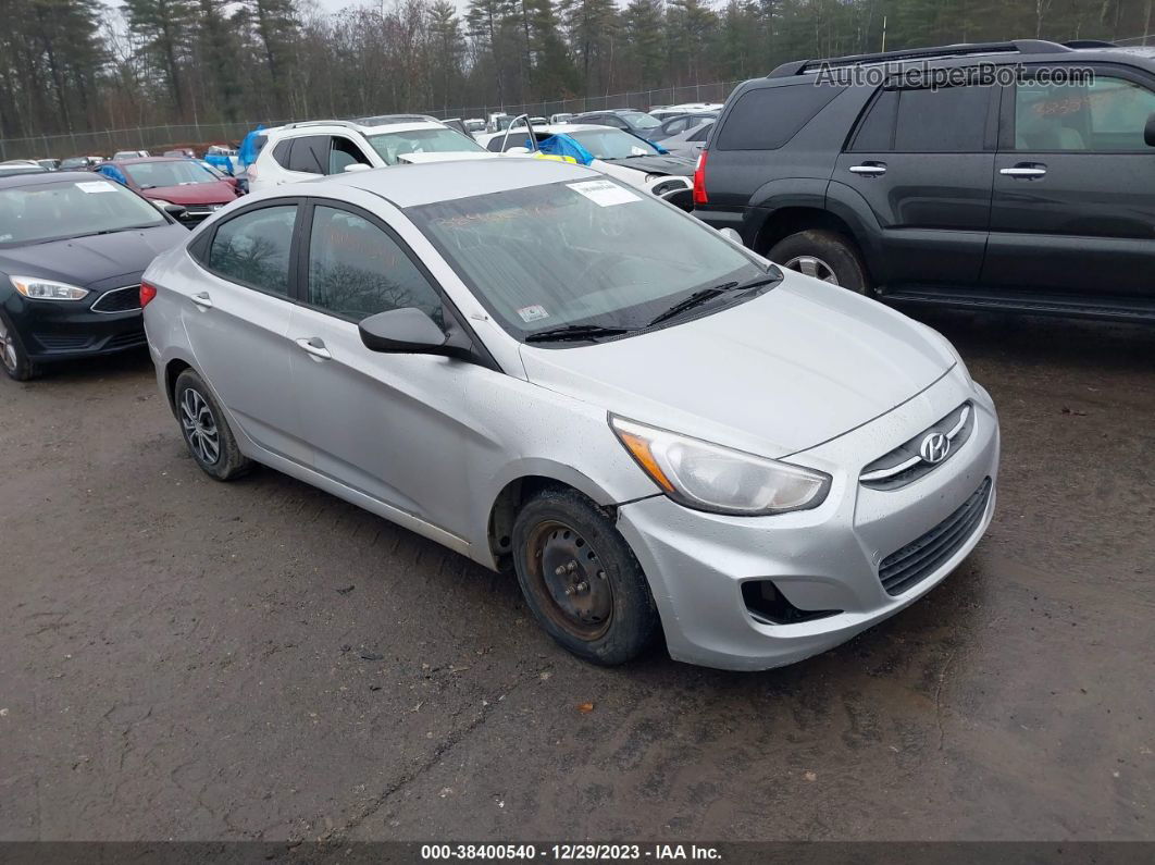 2016 Hyundai Accent Se Серебряный vin: KMHCT4AE1GU112679