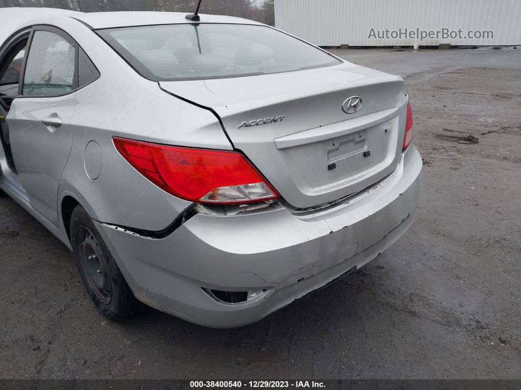 2016 Hyundai Accent Se Серебряный vin: KMHCT4AE1GU112679