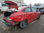 2016 Hyundai Accent Se Красный vin: KMHCT4AE1GU152597