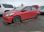 2016 Hyundai Accent Se Красный vin: KMHCT4AE1GU152597