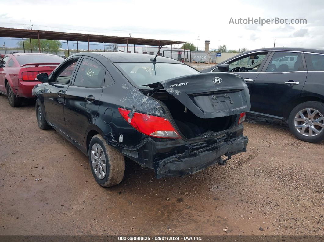 2016 Hyundai Accent Se Black vin: KMHCT4AE1GU157900