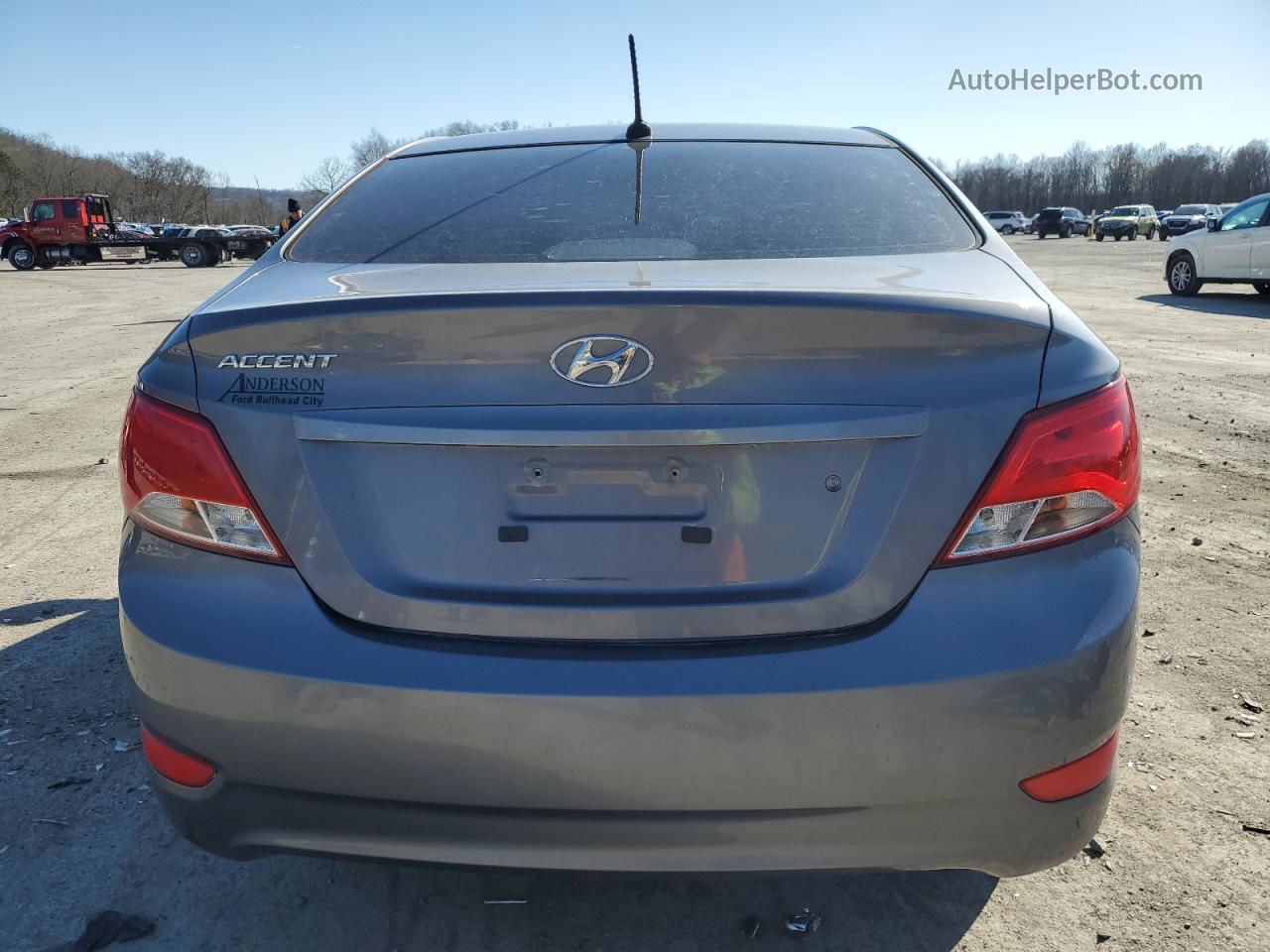 2016 Hyundai Accent Se Charcoal vin: KMHCT4AE1GU948427