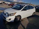 2016 Hyundai Accent Se White vin: KMHCT4AE1GU951943