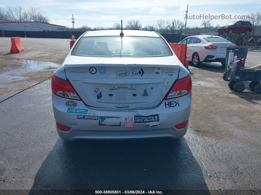 2016 Hyundai Accent Se Серебряный vin: KMHCT4AE1GU983128