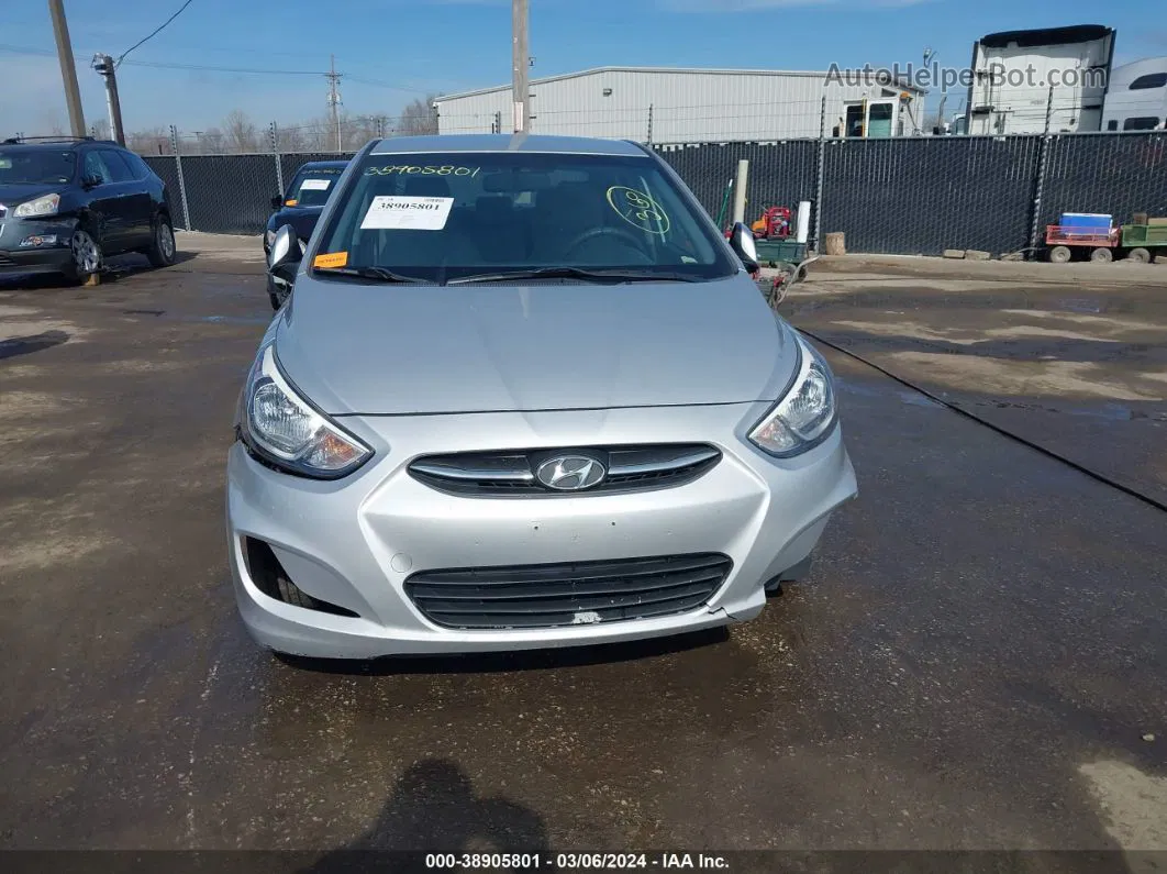 2016 Hyundai Accent Se Серебряный vin: KMHCT4AE1GU983128