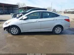 2016 Hyundai Accent Se Silver vin: KMHCT4AE1GU983128