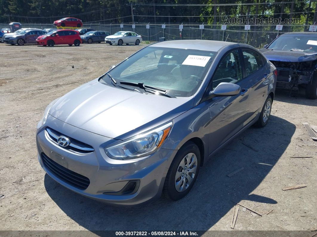 2017 Hyundai Accent Se Gray vin: KMHCT4AE1HU173015