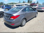 2017 Hyundai Accent Se Gray vin: KMHCT4AE1HU173015