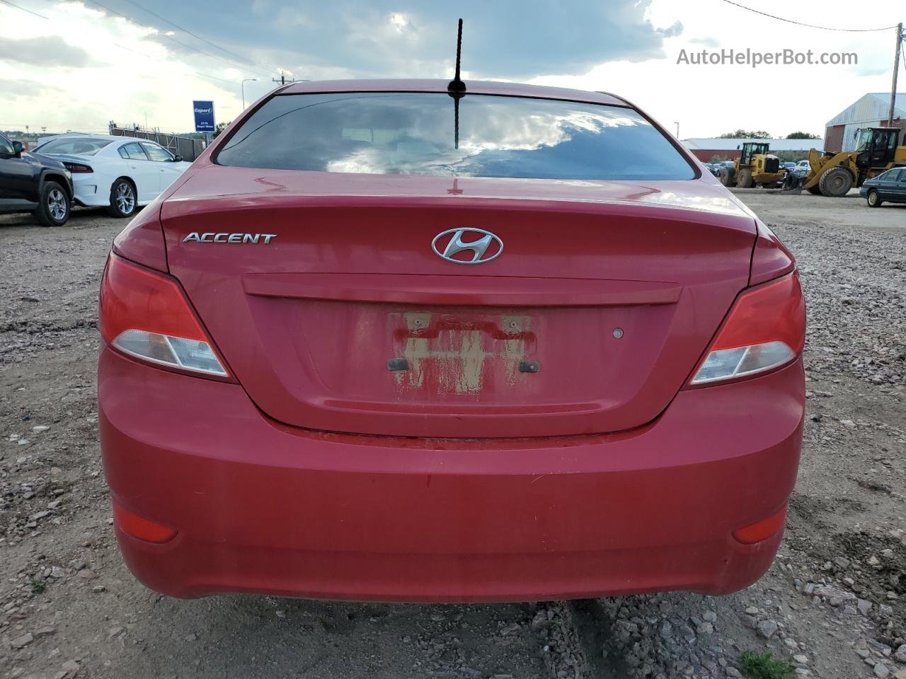 2017 Hyundai Accent Se Red vin: KMHCT4AE1HU340408