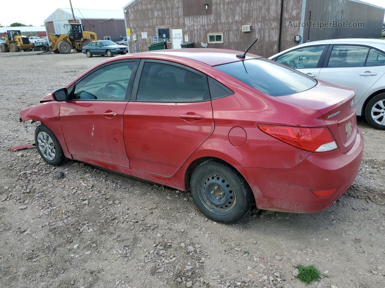 2017 Hyundai Accent Se Red vin: KMHCT4AE1HU340408