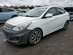 2017 Hyundai Accent Se White vin: KMHCT4AE1HU343843