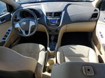 2013 Hyundai Accent Gls Синий vin: KMHCT4AE2DU326303