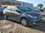 2013 Hyundai Accent Gls Gray vin: KMHCT4AE2DU328763