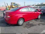 2013 Hyundai Accent Gls Red vin: KMHCT4AE2DU402778